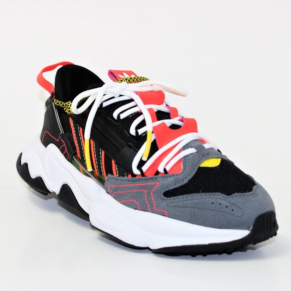 Adidas Ozweego ZIP Men's 4 Orange Gray Blk H67266 NWT! - Picture 3 of 13